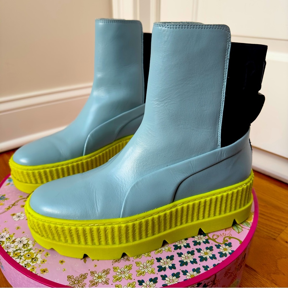 Fenty x Puma Leather Chelsea Boots